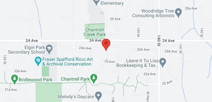 map of 2343 CHANTRELL PARK DRIVE